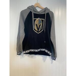 Vegas Golden Knights Hoodie Women’s Size Large VGK 47 Brand Pullover NHL